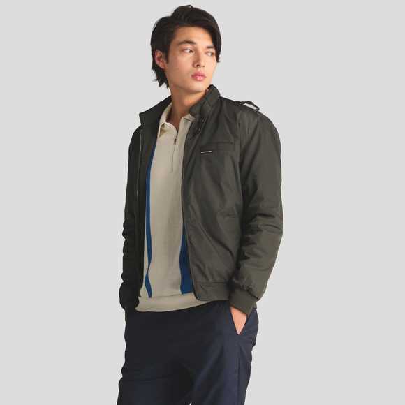 Men's Iconic Racer Quilted Lining Jacket (Slim Fit) - Picture 3 of 6